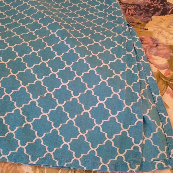 Lexi York Size 10 Blue Swim Suit Coverup Top - Picture 8 of 8